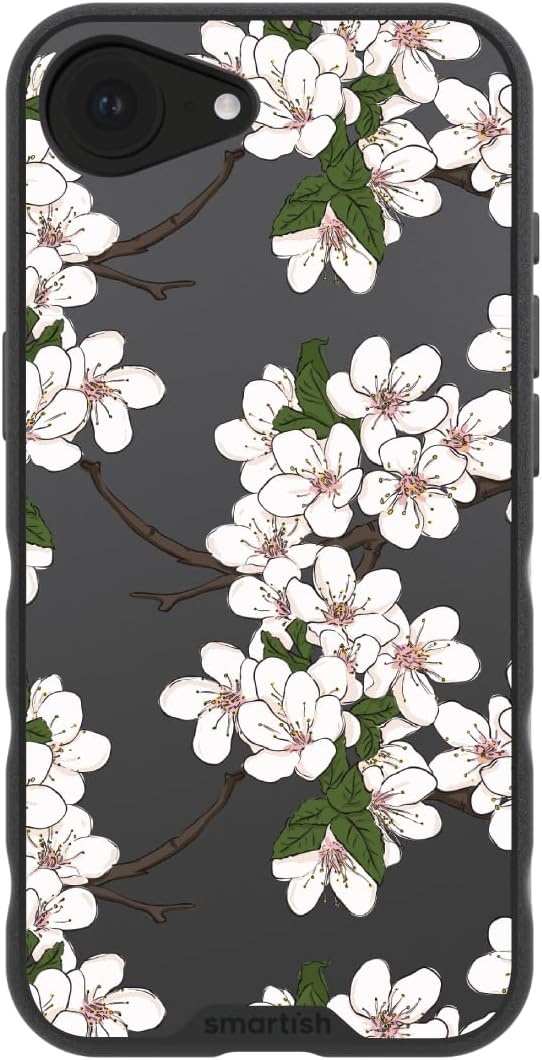 image:imageSmartish iPhone 15 Pro Max MagSafe Case  Gripmunk Slim  MagSafe  Protective  Vintage Floral  Drop Tested 6FT  Wireless Charging  Floral Case for Women  Fits Apple iPhone 15 Pro MaxVery Cherry Blossoms