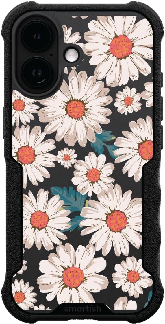 image:imageSmartish iPhone 15 Pro Max MagSafe Case  Gripmunk Slim  MagSafe  Protective  Vintage Floral  Drop Tested 6FT  Wireless Charging  Floral Case for Women  Fits Apple iPhone 15 Pro MaxDaisy If You Do