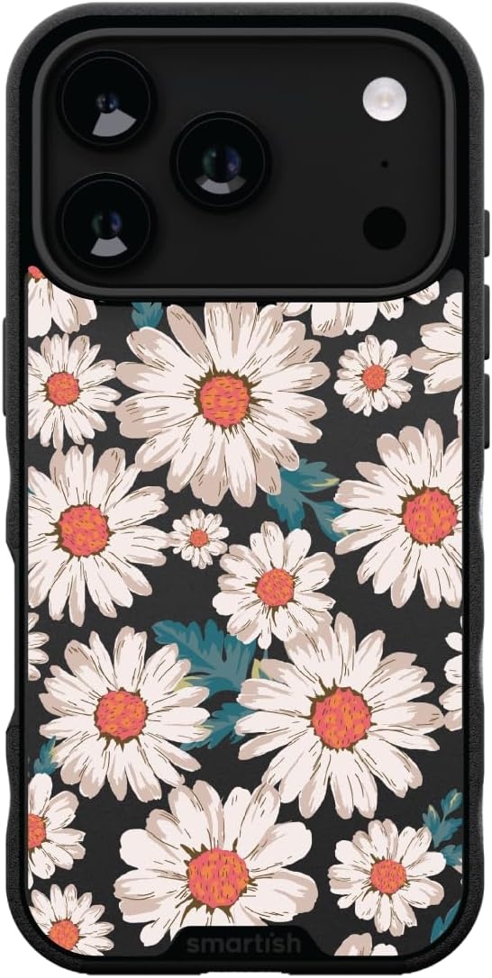 image:imageSmartish iPhone 15 Pro Max MagSafe Case  Gripmunk Slim  MagSafe  Protective  Vintage Floral  Drop Tested 6FT  Wireless Charging  Floral Case for Women  Fits Apple iPhone 15 Pro MaxDaisy If You Do