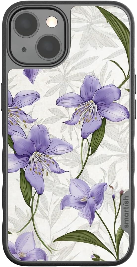 image:imageSmartish iPhone 15 Pro Max MagSafe Case  Gripmunk Slim  MagSafe  Protective  Vintage Floral  Drop Tested 6FT  Wireless Charging  Floral Case for Women  Fits Apple iPhone 15 Pro MaxLily Nouveau Elegance