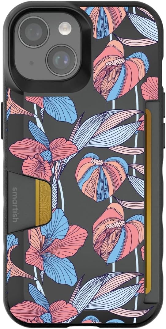 image:imageSmartish iPhone 15 Pro Max MagSafe Case  Gripmunk Slim  MagSafe  Protective  Vintage Floral  Drop Tested 6FT  Wireless Charging  Floral Case for Women  Fits Apple iPhone 15 Pro MaxOh Lily