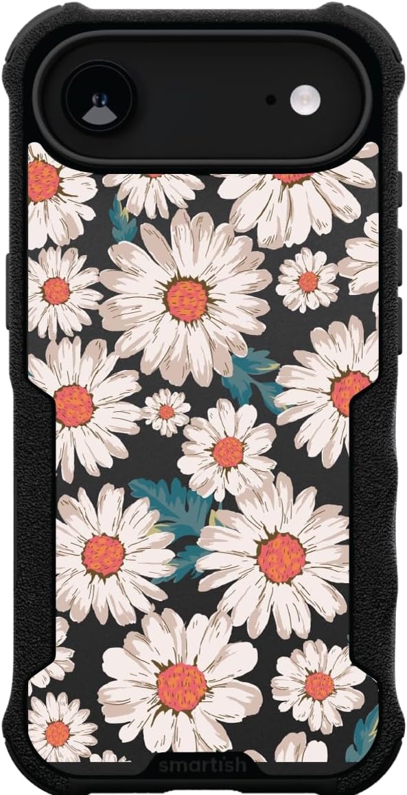 image:imageSmartish iPhone 15 Pro Max MagSafe Case  Gripmunk Slim  MagSafe  Protective  Vintage Floral  Drop Tested 6FT  Wireless Charging  Floral Case for Women  Fits Apple iPhone 15 Pro MaxDaisy If You Do