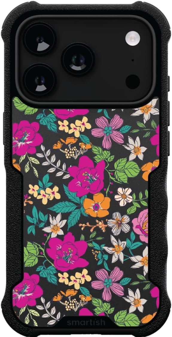 image:imageSmartish iPhone 15 Pro Max MagSafe Case  Gripmunk Slim  MagSafe  Protective  Vintage Floral  Drop Tested 6FT  Wireless Charging  Floral Case for Women  Fits Apple iPhone 15 Pro MaxIts A Jungle