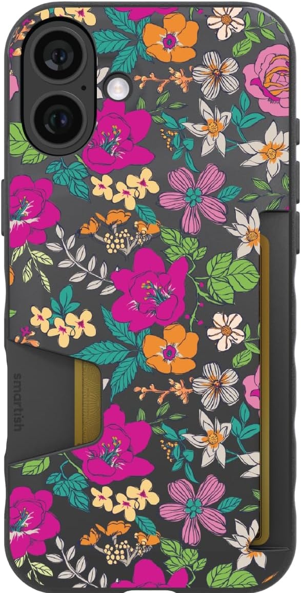 image:imageSmartish iPhone 15 Pro Max MagSafe Case  Gripmunk Slim  MagSafe  Protective  Vintage Floral  Drop Tested 6FT  Wireless Charging  Floral Case for Women  Fits Apple iPhone 15 Pro MaxIts A Jungle