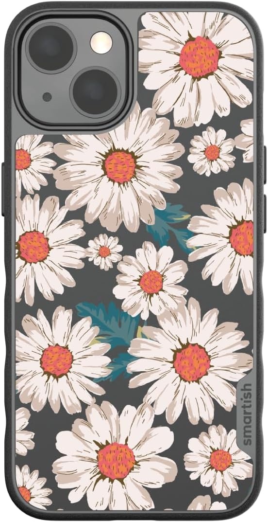image:imageSmartish iPhone 15 Pro Max MagSafe Case  Gripmunk Slim  MagSafe  Protective  Vintage Floral  Drop Tested 6FT  Wireless Charging  Floral Case for Women  Fits Apple iPhone 15 Pro MaxDaisy If You Do