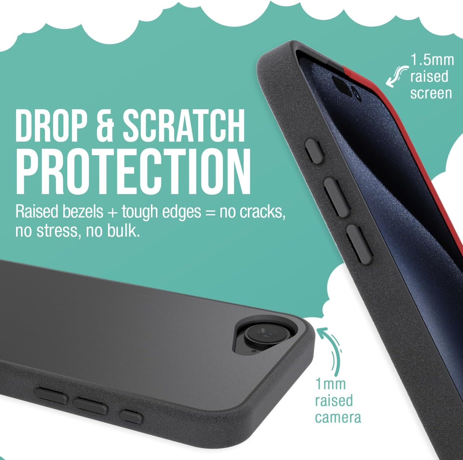 image:imageSmartish iPhone 15 Pro Max MagSafe Case  Gripmunk Slim  MagSafe  Protective  Vintage Floral  Drop Tested 6FT  Wireless Charging  Floral Case for Women  Fits Apple iPhone 15 Pro MaxAw Shoots