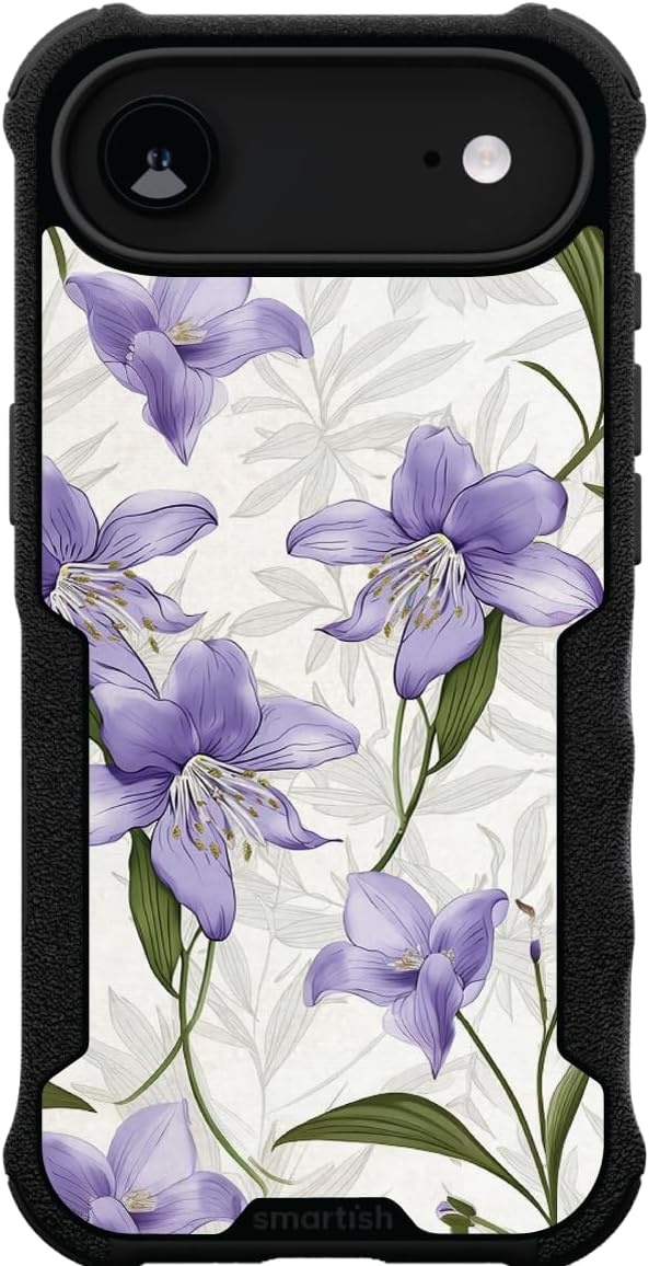 image:imageSmartish iPhone 15 Pro Max MagSafe Case  Gripmunk Slim  MagSafe  Protective  Vintage Floral  Drop Tested 6FT  Wireless Charging  Floral Case for Women  Fits Apple iPhone 15 Pro MaxLily Nouveau Elegance