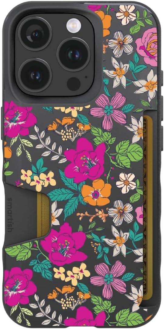 image:imageSmartish iPhone 15 Pro Max MagSafe Case  Gripmunk Slim  MagSafe  Protective  Vintage Floral  Drop Tested 6FT  Wireless Charging  Floral Case for Women  Fits Apple iPhone 15 Pro MaxIts A Jungle