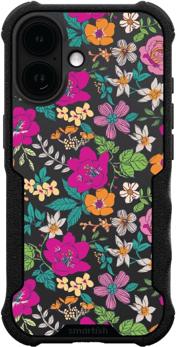 image:imageSmartish iPhone 15 Pro Max MagSafe Case  Gripmunk Slim  MagSafe  Protective  Vintage Floral  Drop Tested 6FT  Wireless Charging  Floral Case for Women  Fits Apple iPhone 15 Pro MaxIts A Jungle