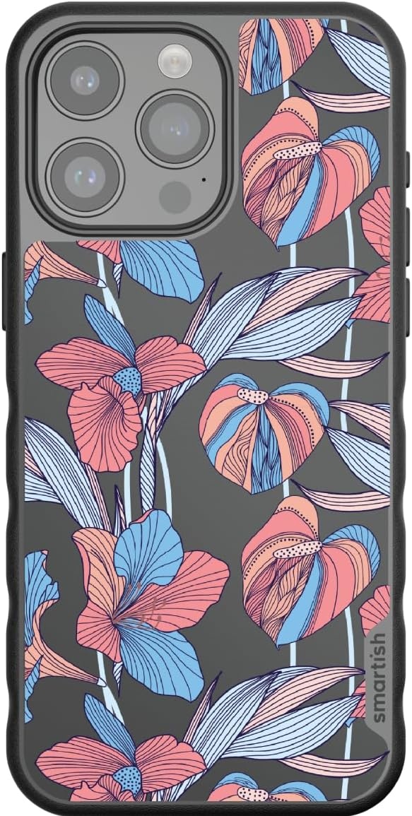 image:imageSmartish iPhone 15 Pro Max MagSafe Case  Gripmunk Slim  MagSafe  Protective  Vintage Floral  Drop Tested 6FT  Wireless Charging  Floral Case for Women  Fits Apple iPhone 15 Pro MaxOh Lily