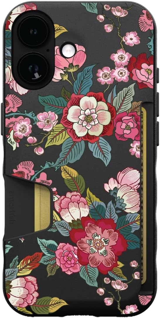 image:imageSmartish iPhone 15 Pro Max MagSafe Case  Gripmunk Slim  MagSafe  Protective  Vintage Floral  Drop Tested 6FT  Wireless Charging  Floral Case for Women  Fits Apple iPhone 15 Pro MaxVintage Floral