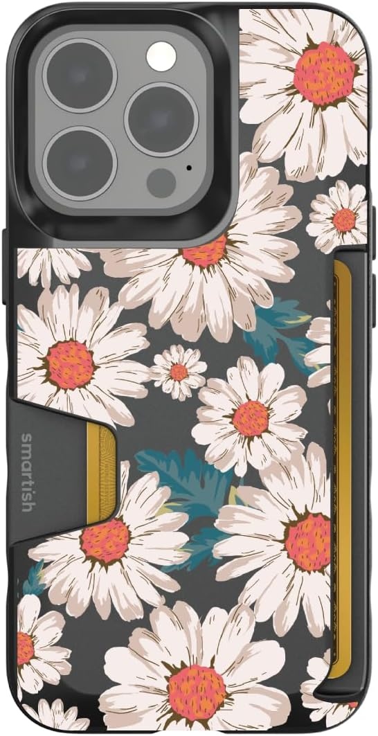 image:imageSmartish iPhone 15 Pro Max MagSafe Case  Gripmunk Slim  MagSafe  Protective  Vintage Floral  Drop Tested 6FT  Wireless Charging  Floral Case for Women  Fits Apple iPhone 15 Pro MaxDaisy If You Do