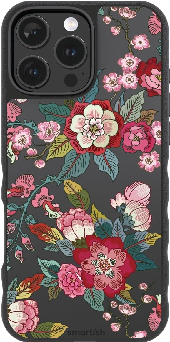 image:imageSmartish iPhone 15 Pro Max MagSafe Case  Gripmunk Slim  MagSafe  Protective  Vintage Floral  Drop Tested 6FT  Wireless Charging  Floral Case for Women  Fits Apple iPhone 15 Pro MaxVintage Floral