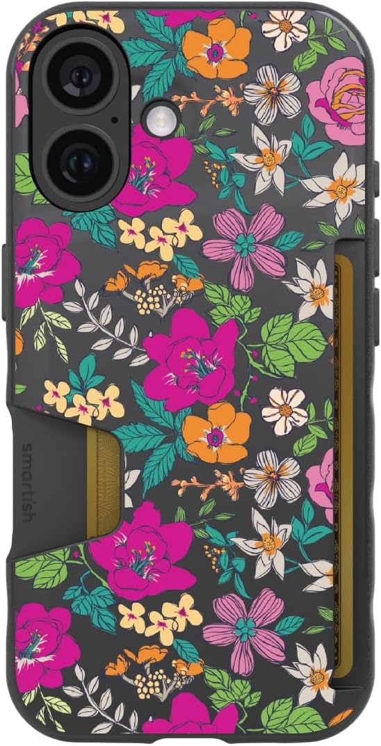 image:imageSmartish iPhone 15 Pro Max MagSafe Case  Gripmunk Slim  MagSafe  Protective  Vintage Floral  Drop Tested 6FT  Wireless Charging  Floral Case for Women  Fits Apple iPhone 15 Pro MaxIts A Jungle