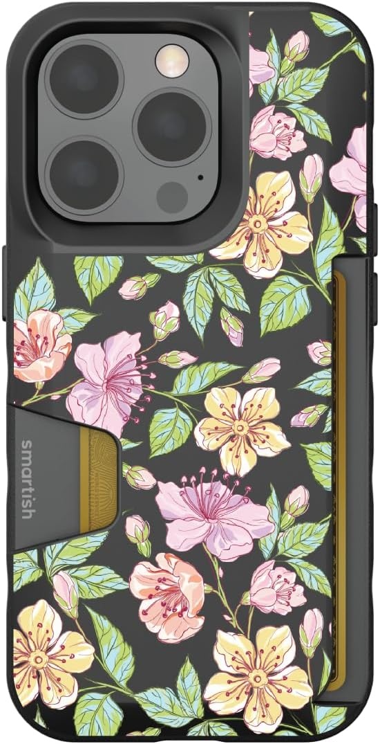 image:imageSmartish iPhone 15 Pro Max MagSafe Case  Gripmunk Slim  MagSafe  Protective  Vintage Floral  Drop Tested 6FT  Wireless Charging  Floral Case for Women  Fits Apple iPhone 15 Pro MaxSpring Fling