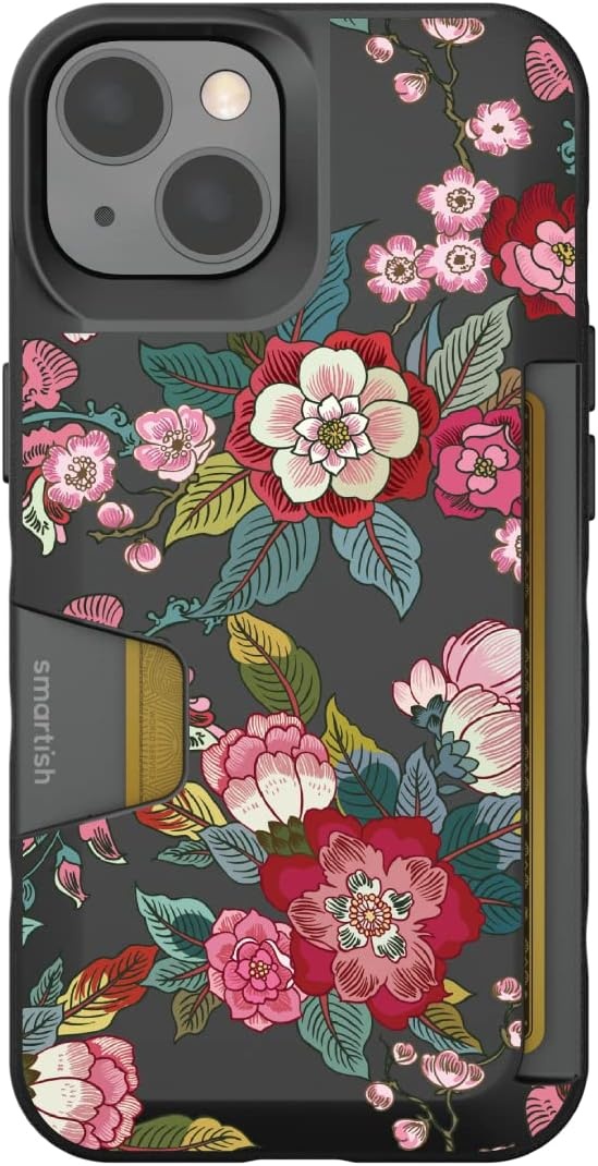 image:imageSmartish iPhone 15 Pro Max MagSafe Case  Gripmunk Slim  MagSafe  Protective  Vintage Floral  Drop Tested 6FT  Wireless Charging  Floral Case for Women  Fits Apple iPhone 15 Pro MaxVintage Floral