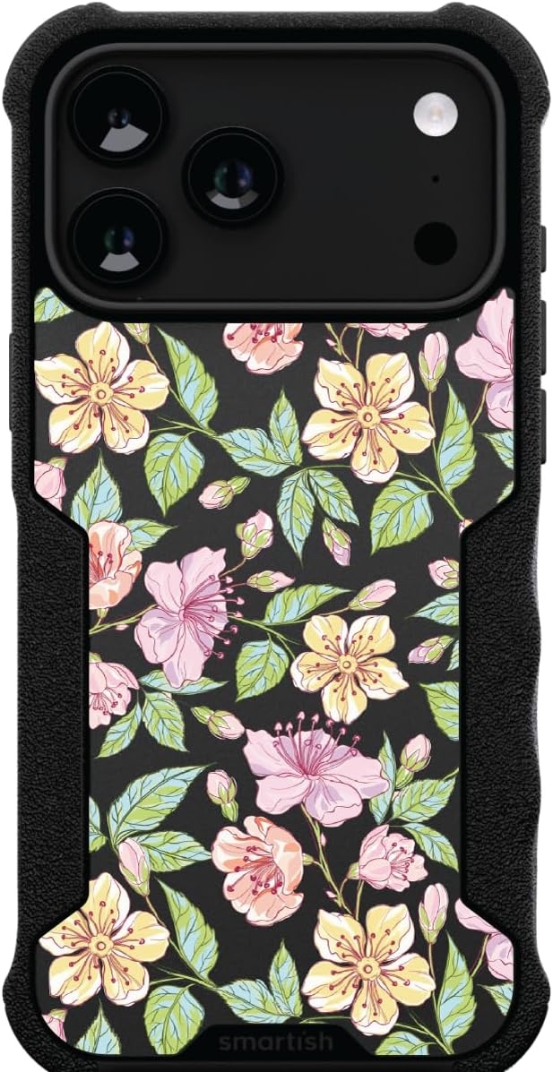 image:imageSmartish iPhone 15 Pro Max MagSafe Case  Gripmunk Slim  MagSafe  Protective  Vintage Floral  Drop Tested 6FT  Wireless Charging  Floral Case for Women  Fits Apple iPhone 15 Pro MaxSpring Fling