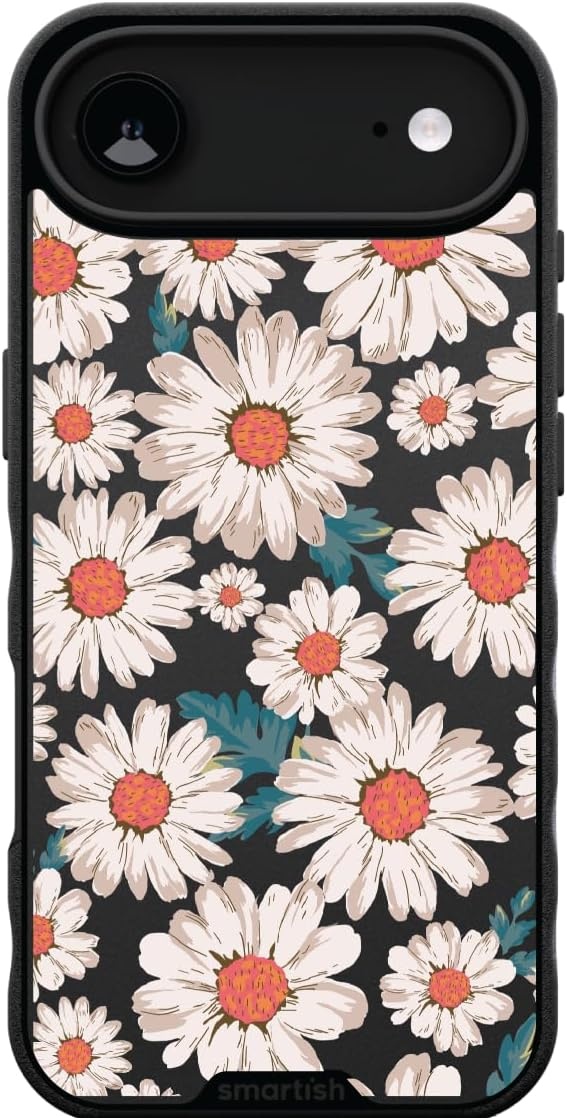 image:imageSmartish iPhone 15 Pro Max MagSafe Case  Gripmunk Slim  MagSafe  Protective  Vintage Floral  Drop Tested 6FT  Wireless Charging  Floral Case for Women  Fits Apple iPhone 15 Pro MaxDaisy If You Do