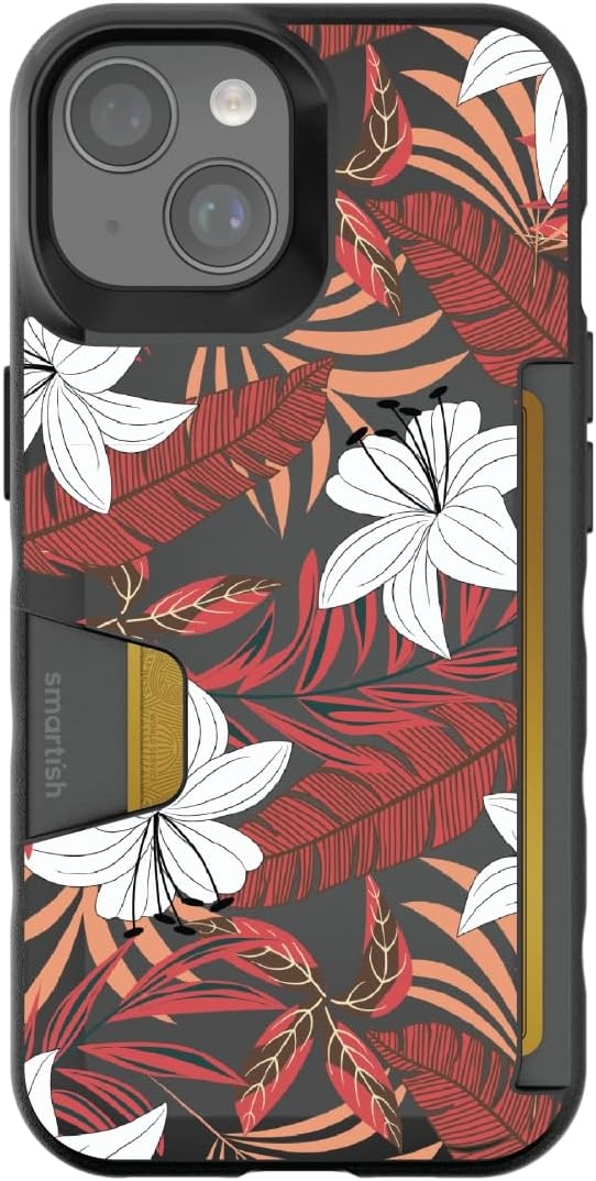 image:imageSmartish iPhone 15 Pro Max MagSafe Case  Gripmunk Slim  MagSafe  Protective  Vintage Floral  Drop Tested 6FT  Wireless Charging  Floral Case for Women  Fits Apple iPhone 15 Pro MaxCalla Me Maybe