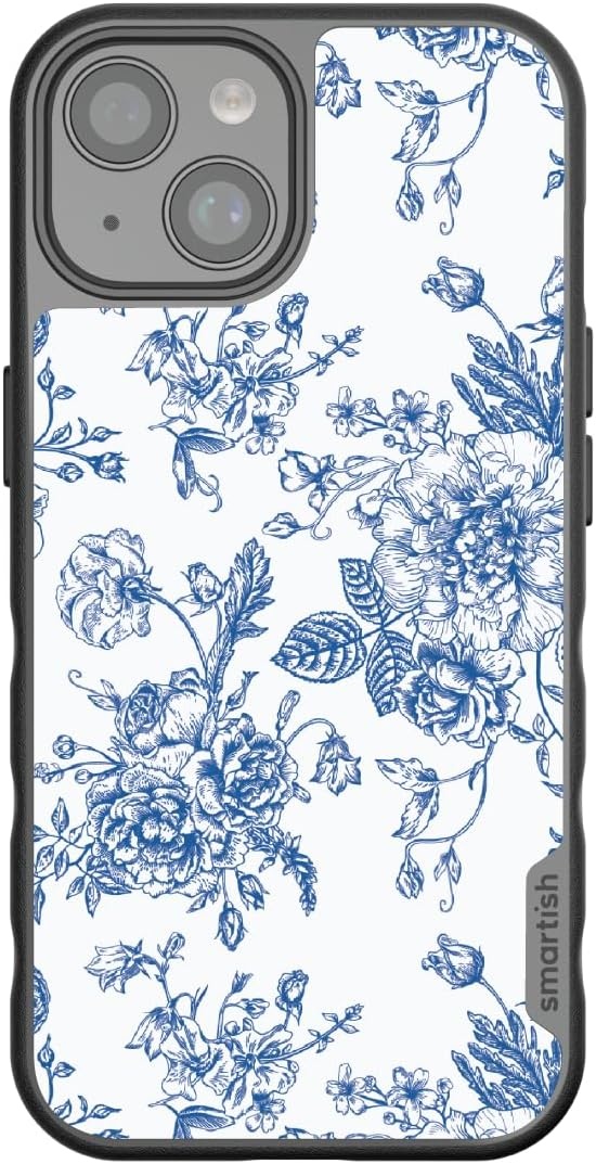 image:imageSmartish iPhone 15 Pro Max MagSafe Case  Gripmunk Slim  MagSafe  Protective  Vintage Floral  Drop Tested 6FT  Wireless Charging  Floral Case for Women  Fits Apple iPhone 15 Pro MaxAw Shoots