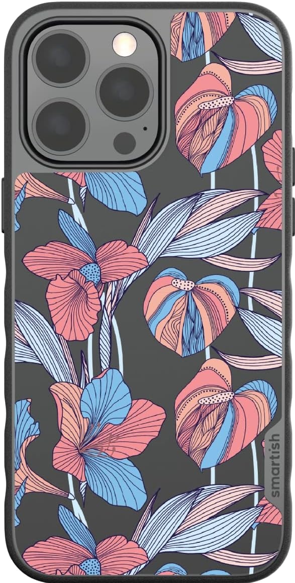 image:imageSmartish iPhone 15 Pro Max MagSafe Case  Gripmunk Slim  MagSafe  Protective  Vintage Floral  Drop Tested 6FT  Wireless Charging  Floral Case for Women  Fits Apple iPhone 15 Pro MaxOh Lily