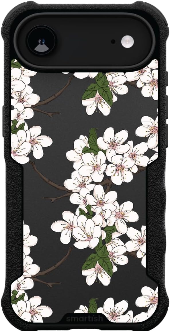 image:imageSmartish iPhone 15 Pro Max MagSafe Case  Gripmunk Slim  MagSafe  Protective  Vintage Floral  Drop Tested 6FT  Wireless Charging  Floral Case for Women  Fits Apple iPhone 15 Pro MaxVery Cherry Blossoms