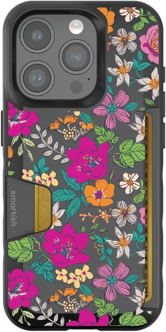 image:imageSmartish iPhone 15 Pro Max MagSafe Case  Gripmunk Slim  MagSafe  Protective  Vintage Floral  Drop Tested 6FT  Wireless Charging  Floral Case for Women  Fits Apple iPhone 15 Pro MaxIts A Jungle