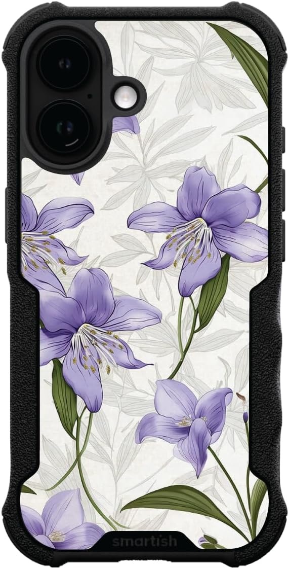 image:imageSmartish iPhone 15 Pro Max MagSafe Case  Gripmunk Slim  MagSafe  Protective  Vintage Floral  Drop Tested 6FT  Wireless Charging  Floral Case for Women  Fits Apple iPhone 15 Pro MaxLily Nouveau Elegance