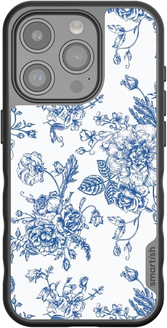 image:imageSmartish iPhone 15 Pro Max MagSafe Case  Gripmunk Slim  MagSafe  Protective  Vintage Floral  Drop Tested 6FT  Wireless Charging  Floral Case for Women  Fits Apple iPhone 15 Pro MaxAw Shoots
