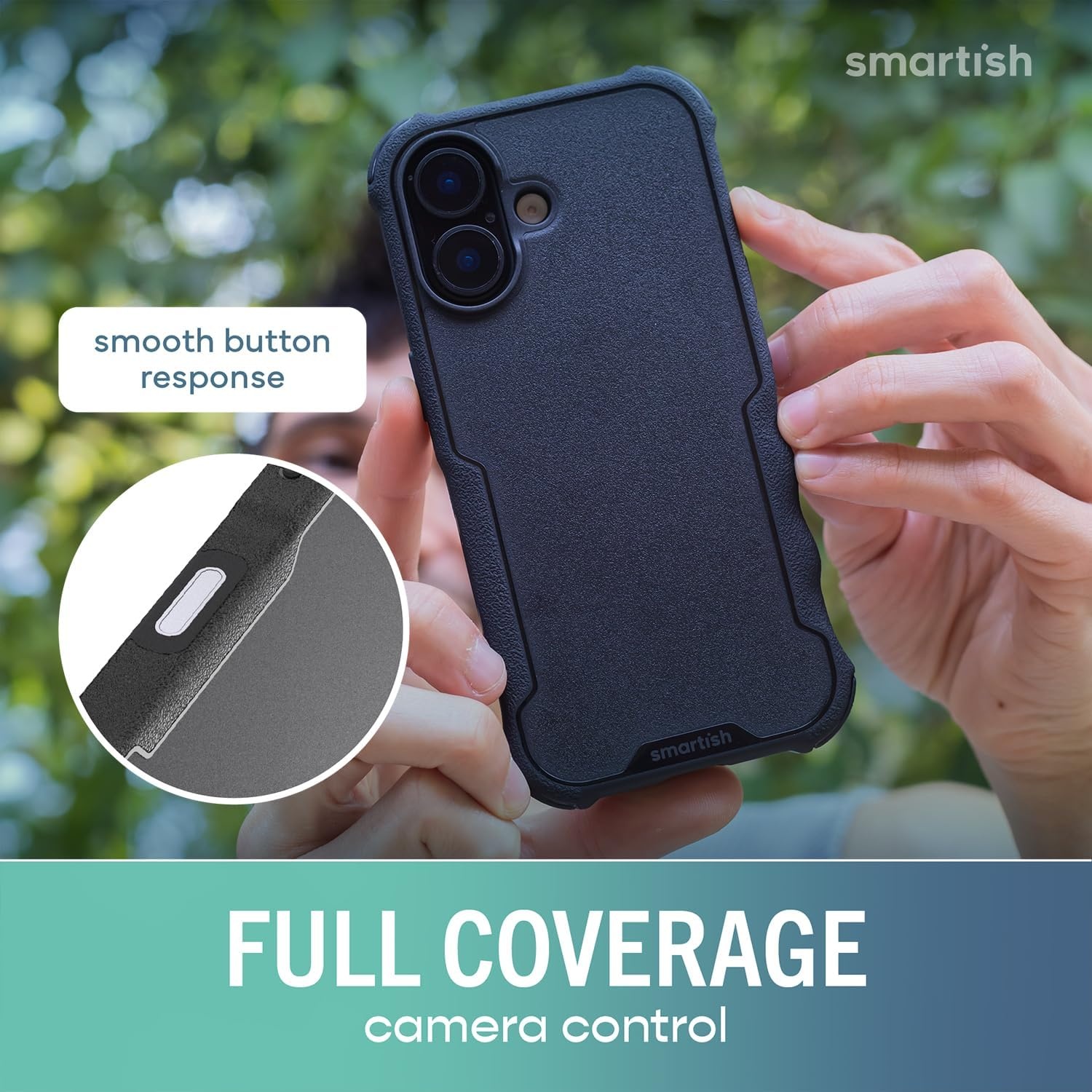image:imageSmartish iPhone 15 Pro Max MagSafe Case  Gripmunk Slim  MagSafe  Protective  Vintage Floral  Drop Tested 6FT  Wireless Charging  Floral Case for Women  Fits Apple iPhone 15 Pro MaxOh Lily