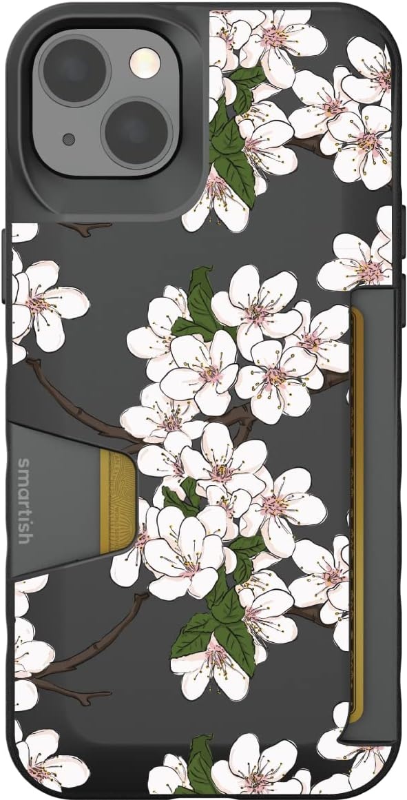 image:imageSmartish iPhone 15 Pro Max MagSafe Case  Gripmunk Slim  MagSafe  Protective  Vintage Floral  Drop Tested 6FT  Wireless Charging  Floral Case for Women  Fits Apple iPhone 15 Pro MaxVery Cherry Blossoms
