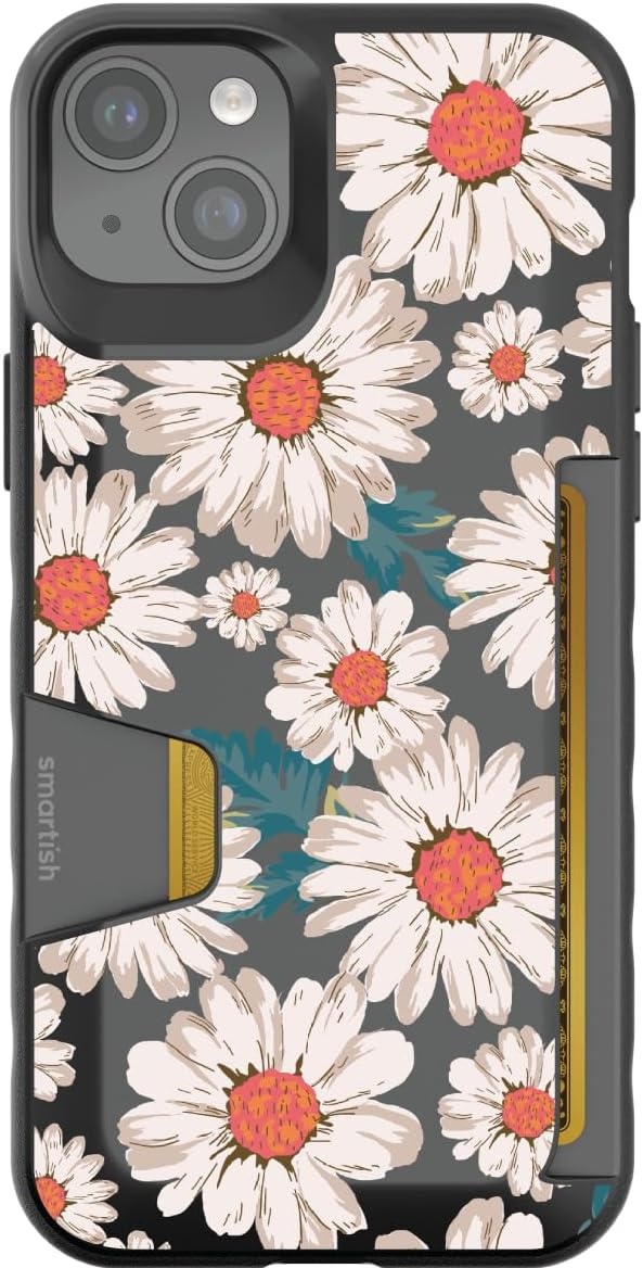 image:imageSmartish iPhone 15 Pro Max MagSafe Case  Gripmunk Slim  MagSafe  Protective  Vintage Floral  Drop Tested 6FT  Wireless Charging  Floral Case for Women  Fits Apple iPhone 15 Pro MaxDaisy If You Do
