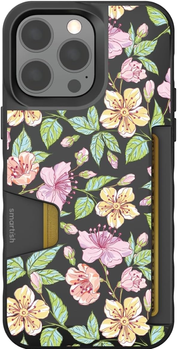 image:imageSmartish iPhone 15 Pro Max MagSafe Case  Gripmunk Slim  MagSafe  Protective  Vintage Floral  Drop Tested 6FT  Wireless Charging  Floral Case for Women  Fits Apple iPhone 15 Pro MaxSpring Fling