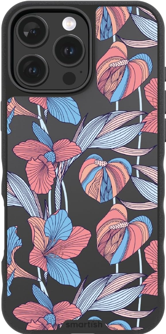 image:imageSmartish iPhone 15 Pro Max MagSafe Case  Gripmunk Slim  MagSafe  Protective  Vintage Floral  Drop Tested 6FT  Wireless Charging  Floral Case for Women  Fits Apple iPhone 15 Pro MaxOh Lily
