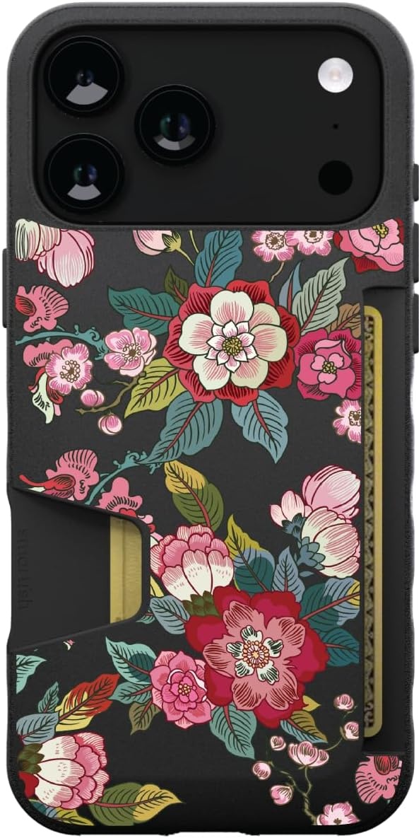 image:imageSmartish iPhone 15 Pro Max MagSafe Case  Gripmunk Slim  MagSafe  Protective  Vintage Floral  Drop Tested 6FT  Wireless Charging  Floral Case for Women  Fits Apple iPhone 15 Pro MaxVintage Floral