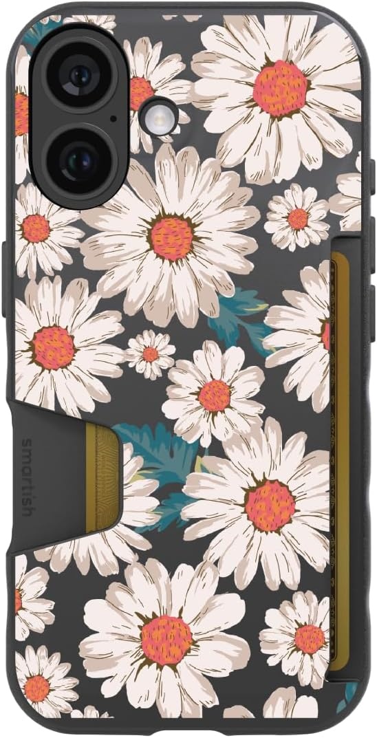 image:imageSmartish iPhone 15 Pro Max MagSafe Case  Gripmunk Slim  MagSafe  Protective  Vintage Floral  Drop Tested 6FT  Wireless Charging  Floral Case for Women  Fits Apple iPhone 15 Pro MaxDaisy If You Do