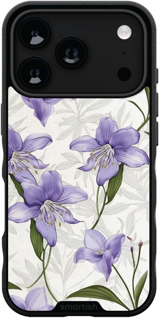 image:imageSmartish iPhone 15 Pro Max MagSafe Case  Gripmunk Slim  MagSafe  Protective  Vintage Floral  Drop Tested 6FT  Wireless Charging  Floral Case for Women  Fits Apple iPhone 15 Pro MaxLily Nouveau Elegance