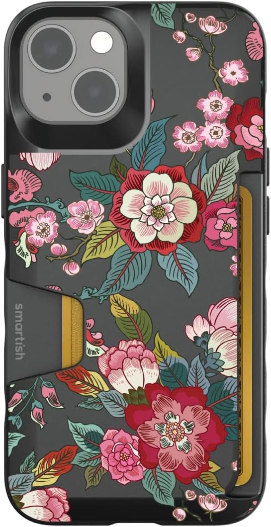 image:imageSmartish iPhone 15 Pro Max MagSafe Case  Gripmunk Slim  MagSafe  Protective  Vintage Floral  Drop Tested 6FT  Wireless Charging  Floral Case for Women  Fits Apple iPhone 15 Pro MaxVintage Floral