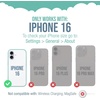 image:imageSmartish  Dont Mesa Round  iPhone 17 MagSafe Case  Gripmunk Lightweight  Protective Thin Grip Cover  Fits iPhone 17Arctic Frost