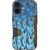 image:imageSmartish  Dont Mesa Round  iPhone 17 MagSafe Case  Gripmunk Lightweight  Protective Thin Grip Cover  Fits iPhone 17Blue Flames