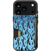image:imageSmartish  Dont Mesa Round  iPhone 17 MagSafe Case  Gripmunk Lightweight  Protective Thin Grip Cover  Fits iPhone 17Blue Flames