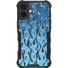 image:imageSmartish  Dont Mesa Round  iPhone 17 MagSafe Case  Gripmunk Lightweight  Protective Thin Grip Cover  Fits iPhone 17Blue Flames
