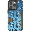 image:imageSmartish  Dont Mesa Round  iPhone 17 MagSafe Case  Gripmunk Lightweight  Protective Thin Grip Cover  Fits iPhone 17Blue Flames