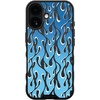 image:imageSmartish  Dont Mesa Round  iPhone 17 MagSafe Case  Gripmunk Lightweight  Protective Thin Grip Cover  Fits iPhone 17Blue Flames