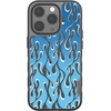 image:imageSmartish  Dont Mesa Round  iPhone 17 MagSafe Case  Gripmunk Lightweight  Protective Thin Grip Cover  Fits iPhone 17Blue Flames