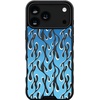 image:imageSmartish  Dont Mesa Round  iPhone 17 MagSafe Case  Gripmunk Lightweight  Protective Thin Grip Cover  Fits iPhone 17Blue Flames