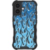 image:imageSmartish  Dont Mesa Round  iPhone 17 MagSafe Case  Gripmunk Lightweight  Protective Thin Grip Cover  Fits iPhone 17Blue Flames