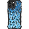 image:imageSmartish  Dont Mesa Round  iPhone 17 MagSafe Case  Gripmunk Lightweight  Protective Thin Grip Cover  Fits iPhone 17Blue Flames