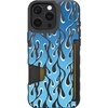image:imageSmartish  Dont Mesa Round  iPhone 17 MagSafe Case  Gripmunk Lightweight  Protective Thin Grip Cover  Fits iPhone 17Blue Flames
