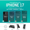 image:imageSmartish  Giraffic Park  iPhone 17 MagSafe Case  Gripmunk Lightweight  Protective Thin Grip Cover  Fits iPhone 17Cheetah